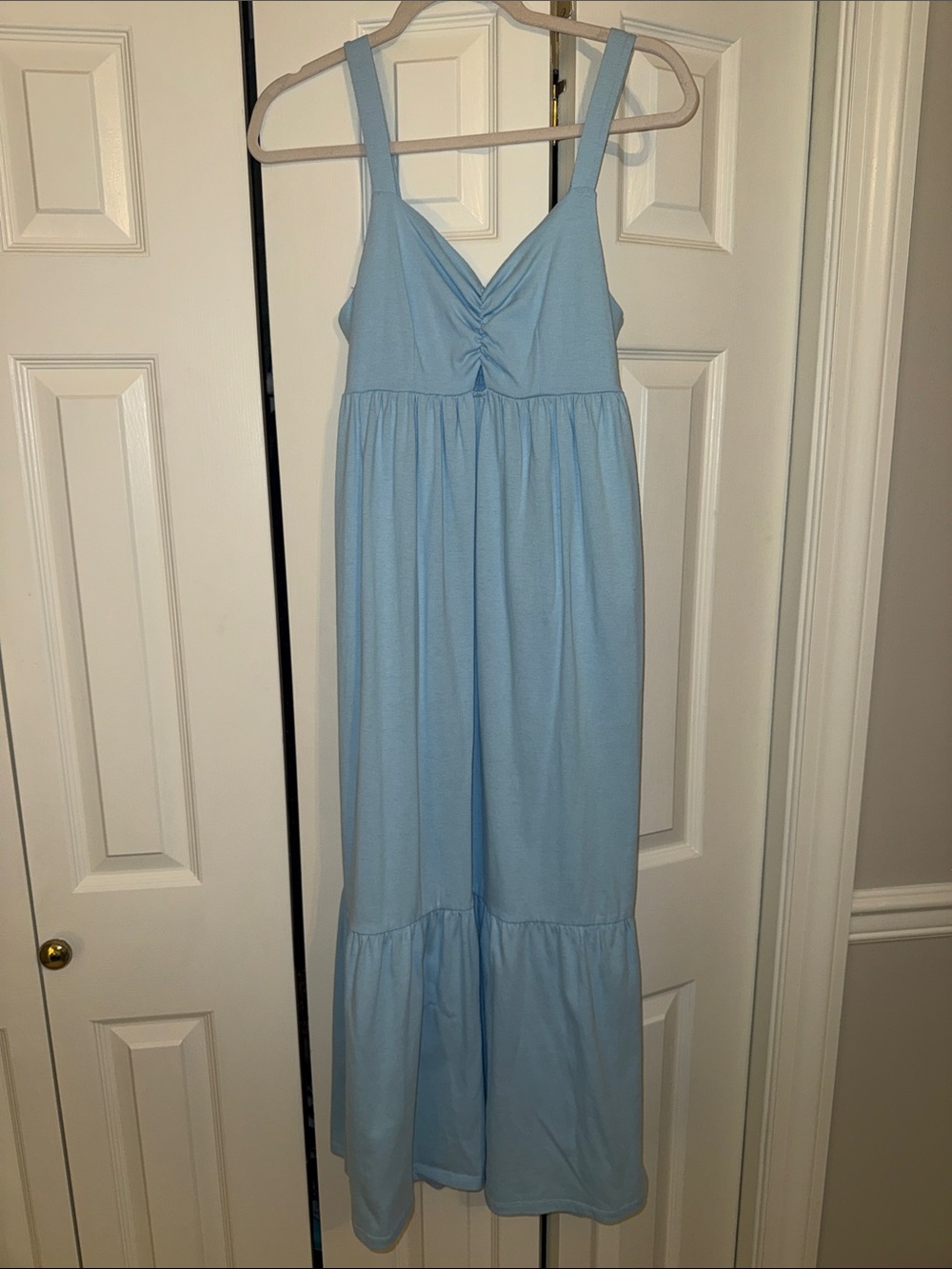 Vanilla Star Light Blue Midi/Maxi Dress